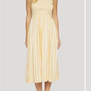 Lost + Wander Sunlit Striped Midi Dress